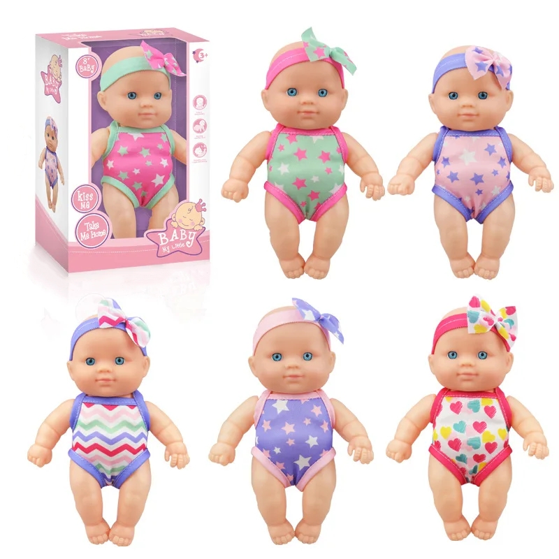 Reborn Baby Doll Silicone Realistic - Mini Silicone Reborn Dolls Realistic Smiling