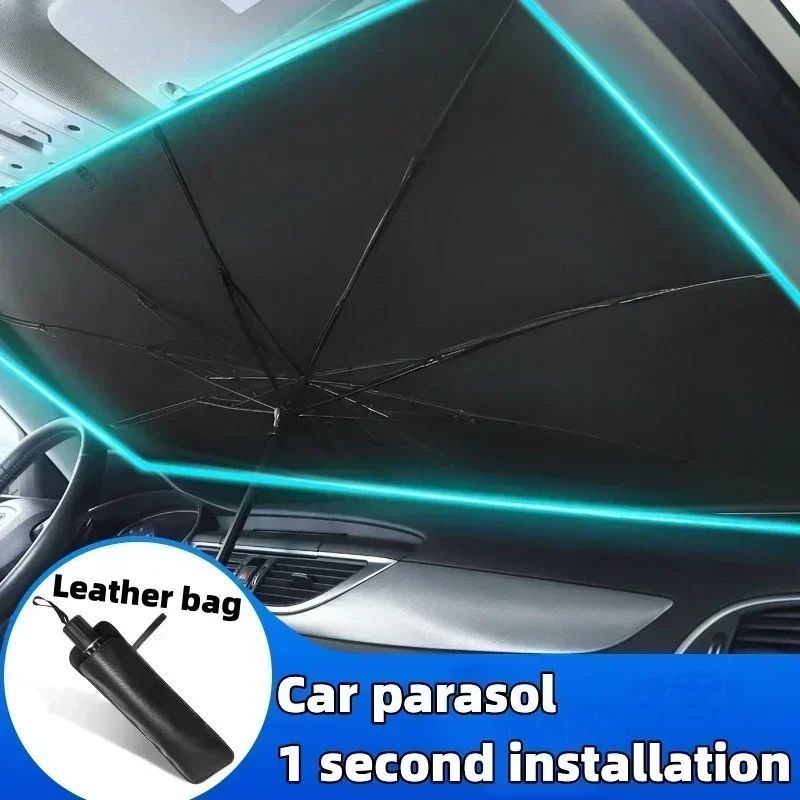 Car Umbrella Sunshade Windshie - Building Blocks recension och pris