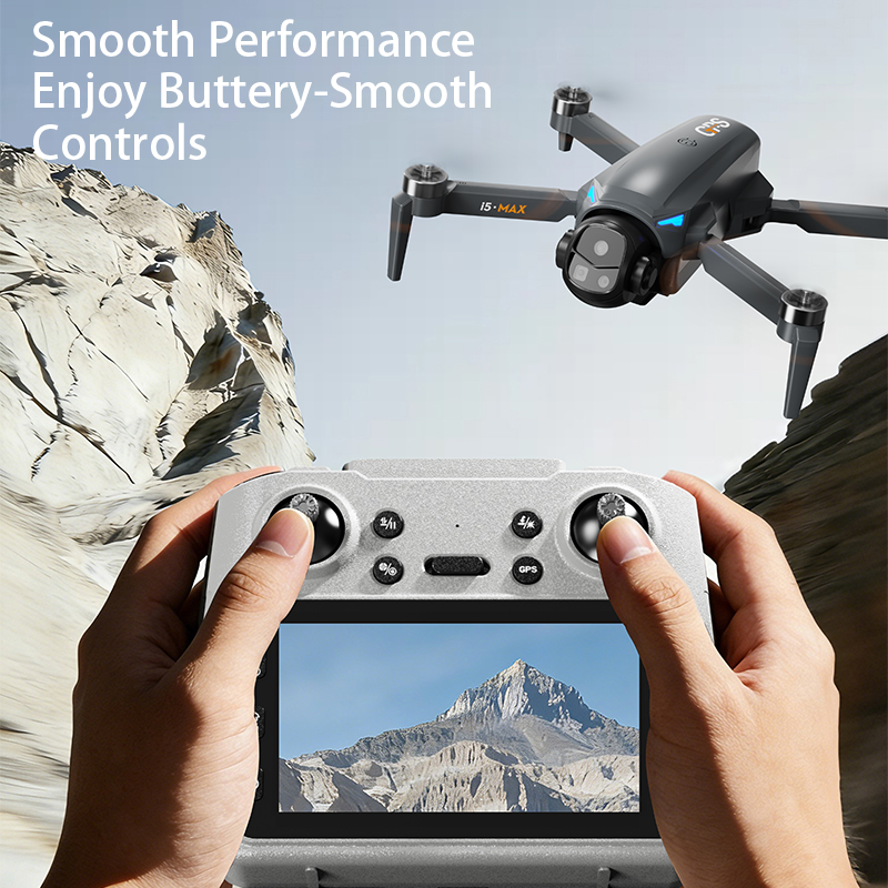 Original i5 MAX GPS Obstacle A - Fpv Brushless Rc Drone 4K recension och pris