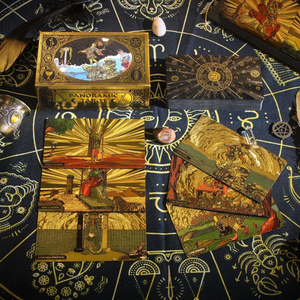 Classic Panoramic Rider Waite  - Tarot Cards Deck With Guidebook recension och pris