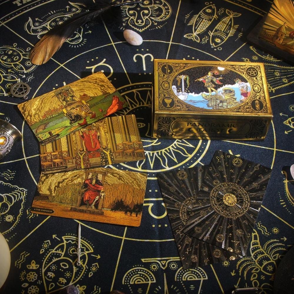 Classic Panoramic Rider Waite  - Tarot Cards Deck With Guidebook recension och pris