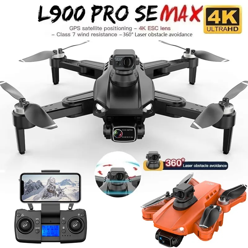 L900 Pro SE MAX GPS Drone 4K P - Fpv Brushless Rc Drone 4K recension och pris