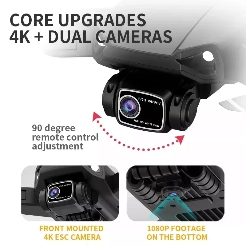 L900 Pro SE MAX GPS Drone 4K P - Fpv Brushless Rc Drone 4K recension och pris