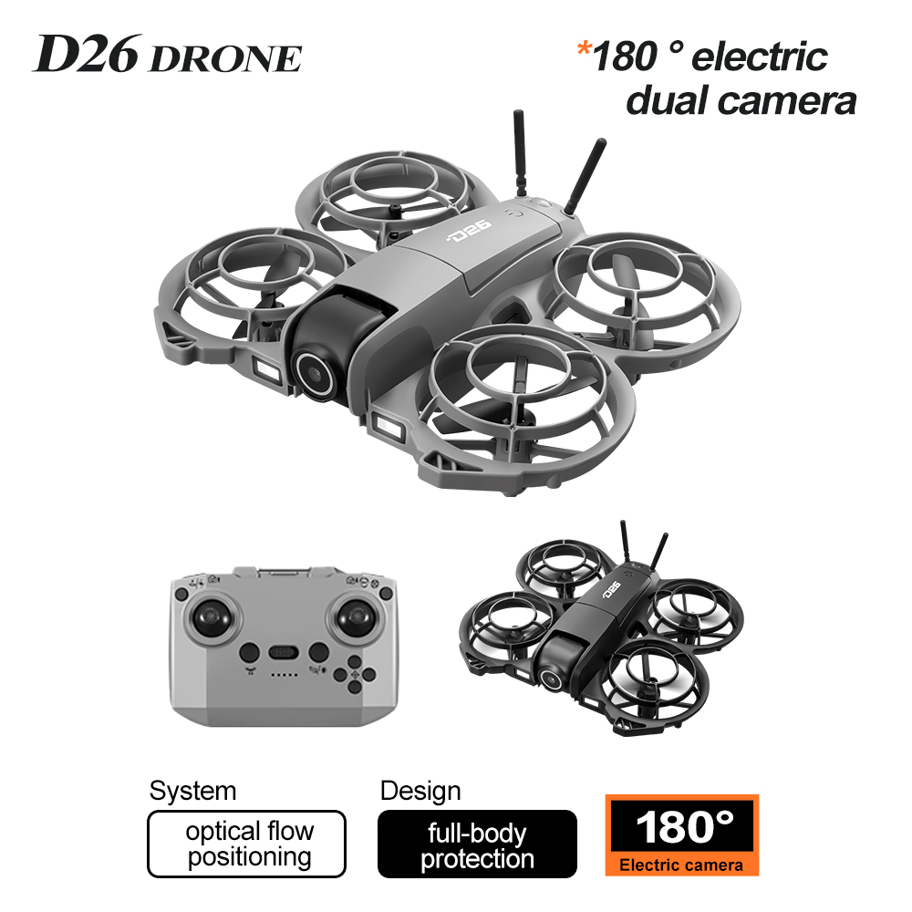 D26 4K Mini RC Drone,Full Prop - Fpv Brushless Rc Drone 4K recension och pris