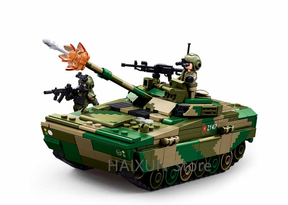 Sluban Building Boy ZBD-04AS A - Lego Compatible Military Tank recension och pris
