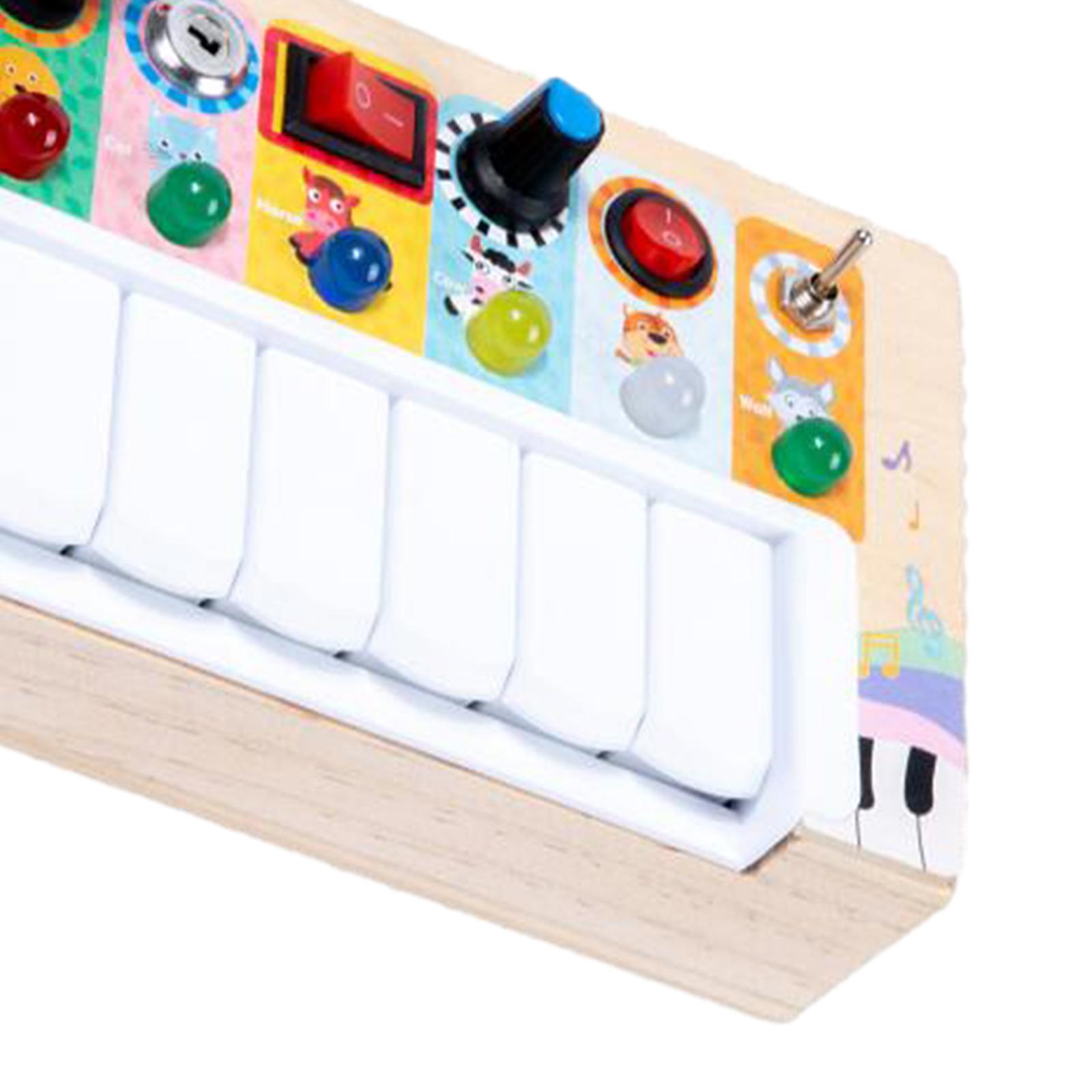 Toddler Busy Board Wooden Swit - Montessori Wooden Busy Board Toddler recension och pris