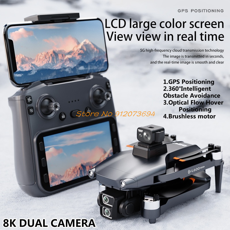 8K EIS Anti Shake Brushless 5G - Fpv Brushless Rc Drone 4K recension och pris