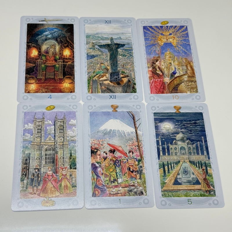 ТАРО СВЯЩЕННЫХ МЕСТ Russian Ve - Tarot Cards Deck With Guidebook recension och pris
