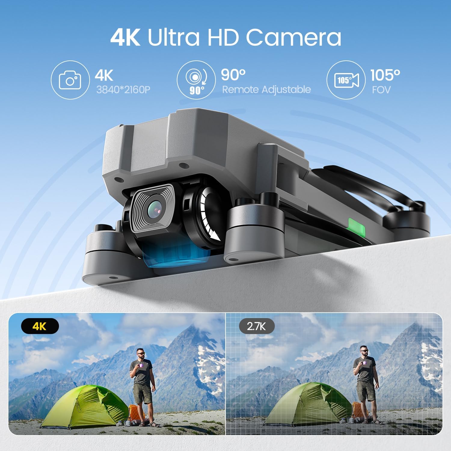 Drones Camera Adults 4k Under  - Fpv Brushless Rc Drone 4K recension och pris