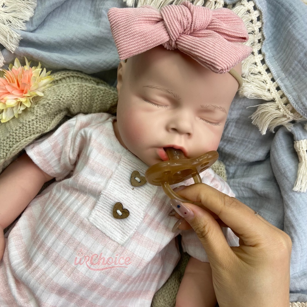 20Inch Chubby Weighted Girl Li - Reborn Baby Doll Silicone Realistic recension och pris