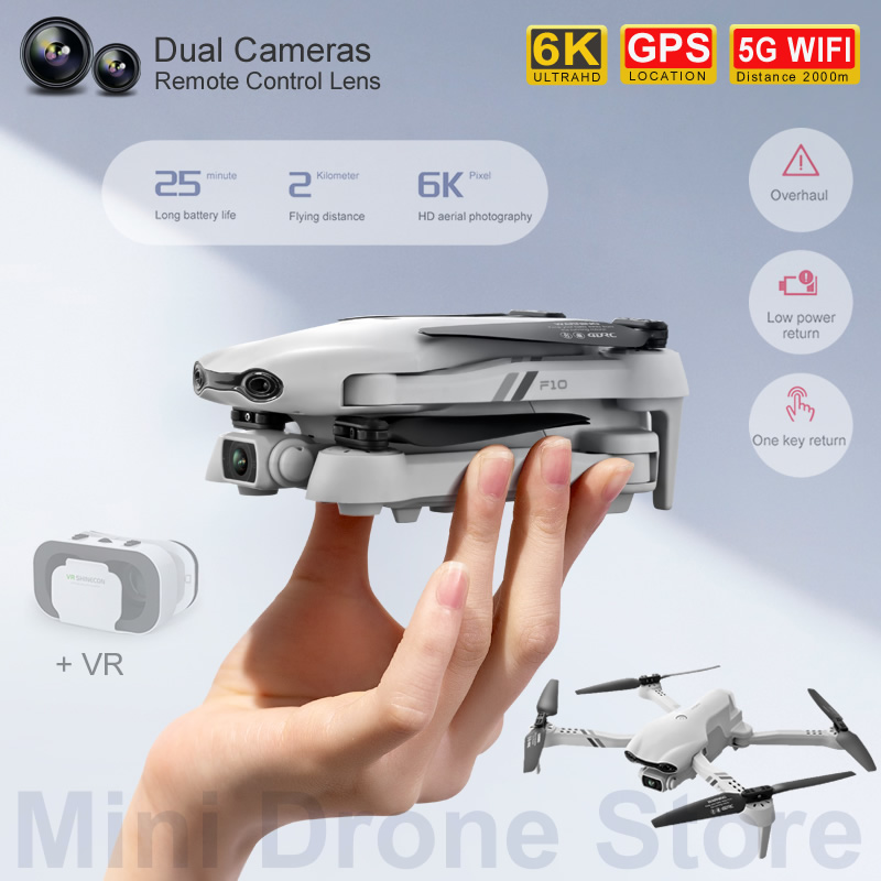 F10 RC Helicopters Gift GPS Dr - Fpv Brushless Rc Drone 4K recension och pris