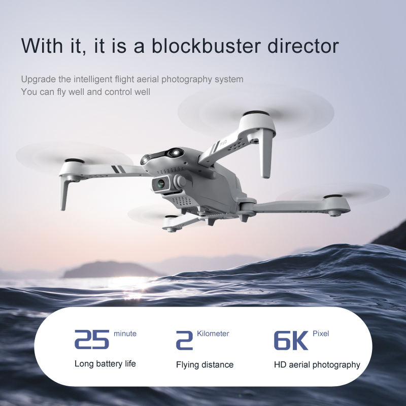 F10 RC Helicopters Gift GPS Dr - Fpv Brushless Rc Drone 4K recension och pris