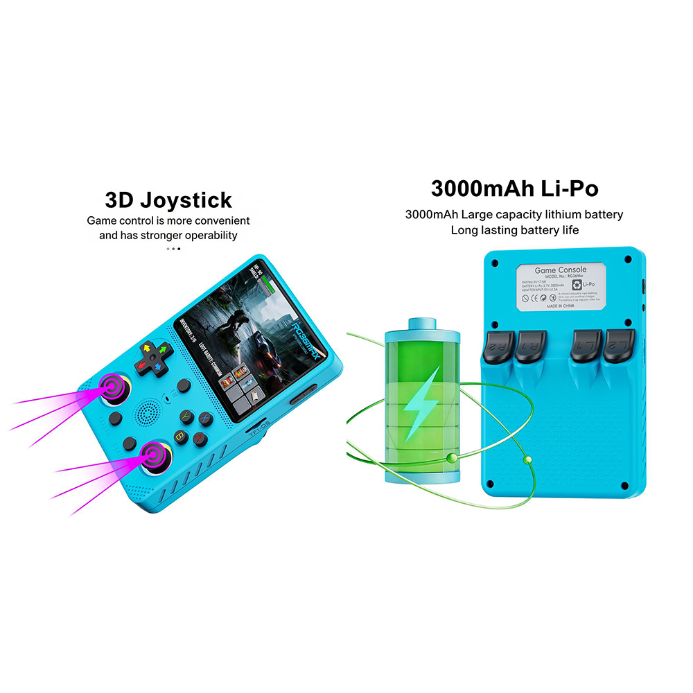 RG36MAX Retro Handheld Game Co - Retro Handheld Game Console R36S recension och pris